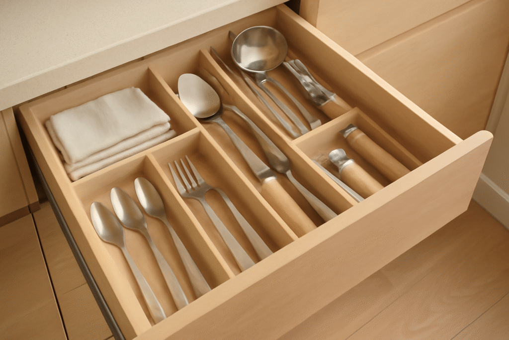 Use Drawer Dividers to Stay Tidy