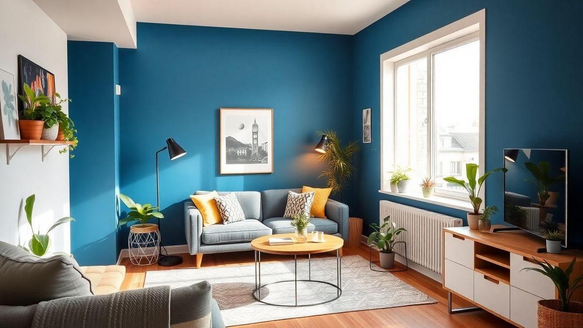 Bold Accent Walls in Small Apartments Bold Accent Walls in Small Apartments