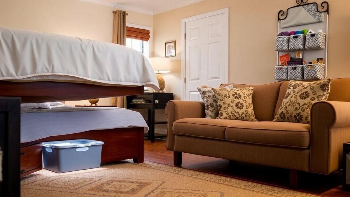 Hidden Storage Hacks: Under-Bed, Over-Door, and Behind-the-Couch Hidden Storage Hacks: Under-Bed, Over-Door, and Behind-the-Couch