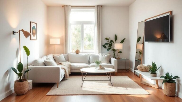 How to Decorate a Small Living Room Without Making It Look Crowded