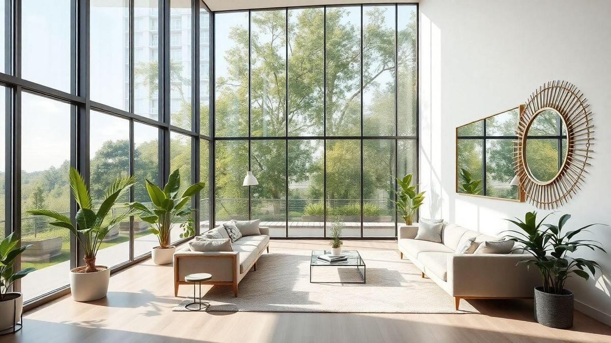 Incorporating Large Windows or Mirrors Incorporating Large Windows or Mirrors