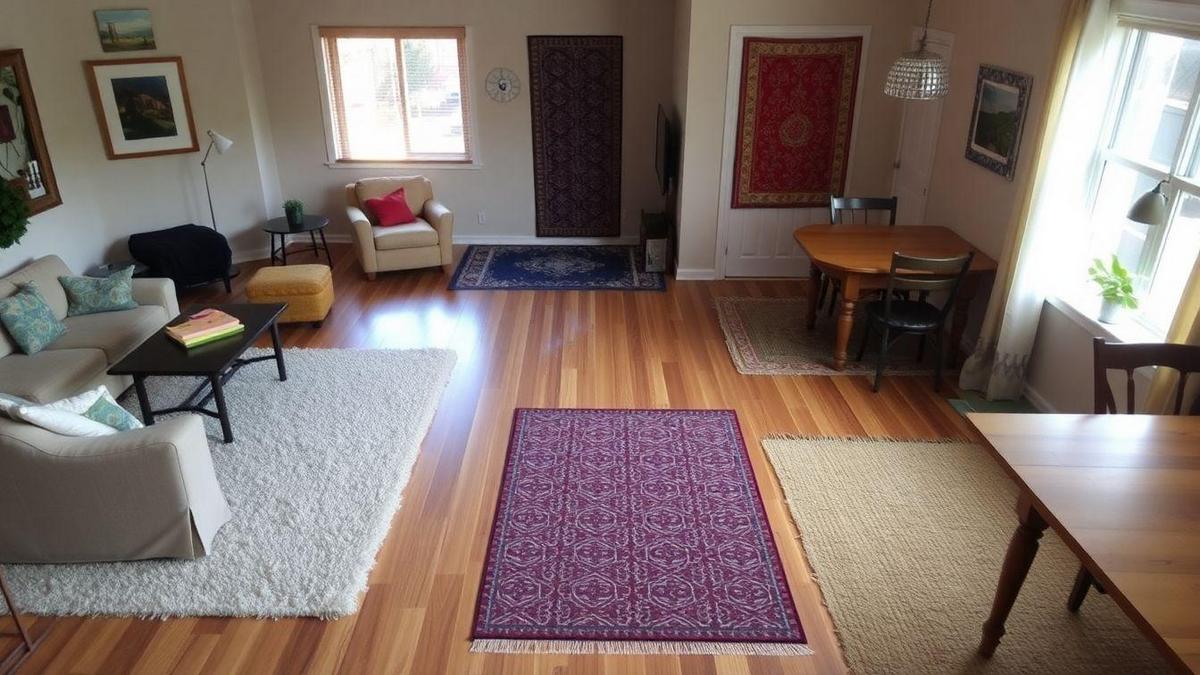 Strategic Use of Rugs to Define Spaces Strategic Use of Rugs to Define Spaces
