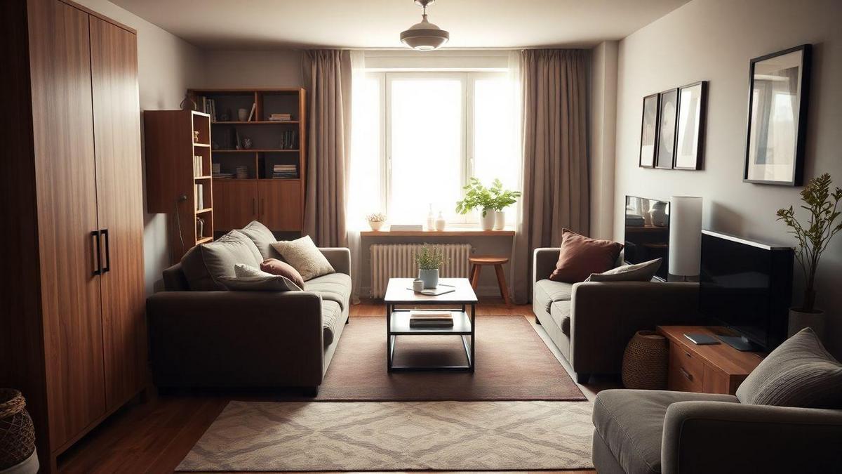 Why Bulky Furniture Destroys a Small Apartment Layout Why Bulky Furniture Destroys a Small Apartment Layout