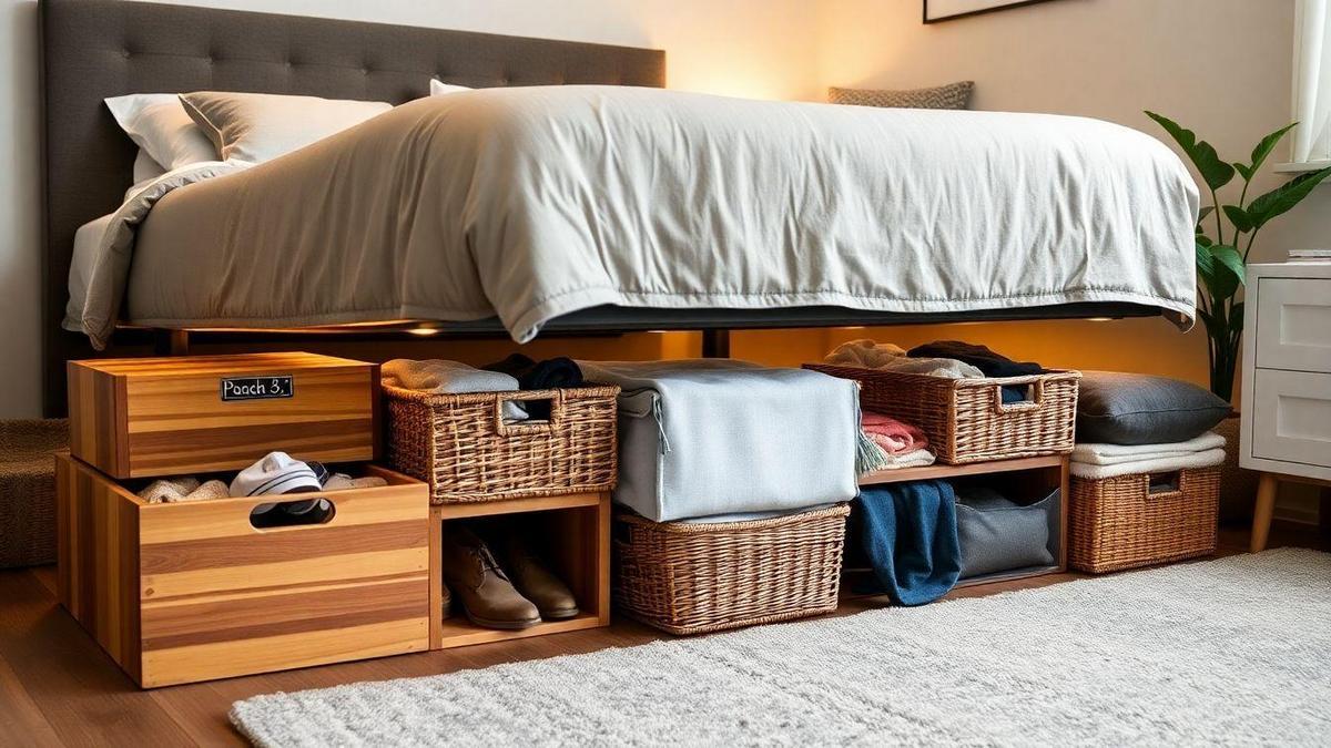 Clever Under-Bed Storage Ideas Clever Under-Bed Storage Ideas