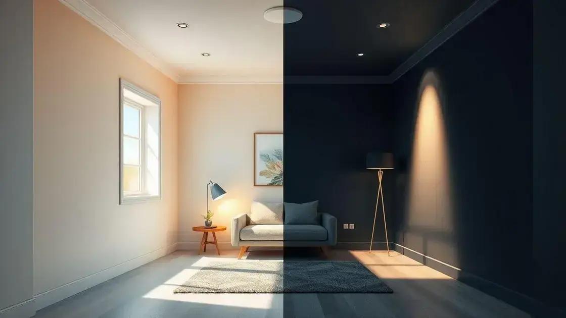 Choosing light versus dark shades for room expansion Choosing light versus dark shades for room expansion