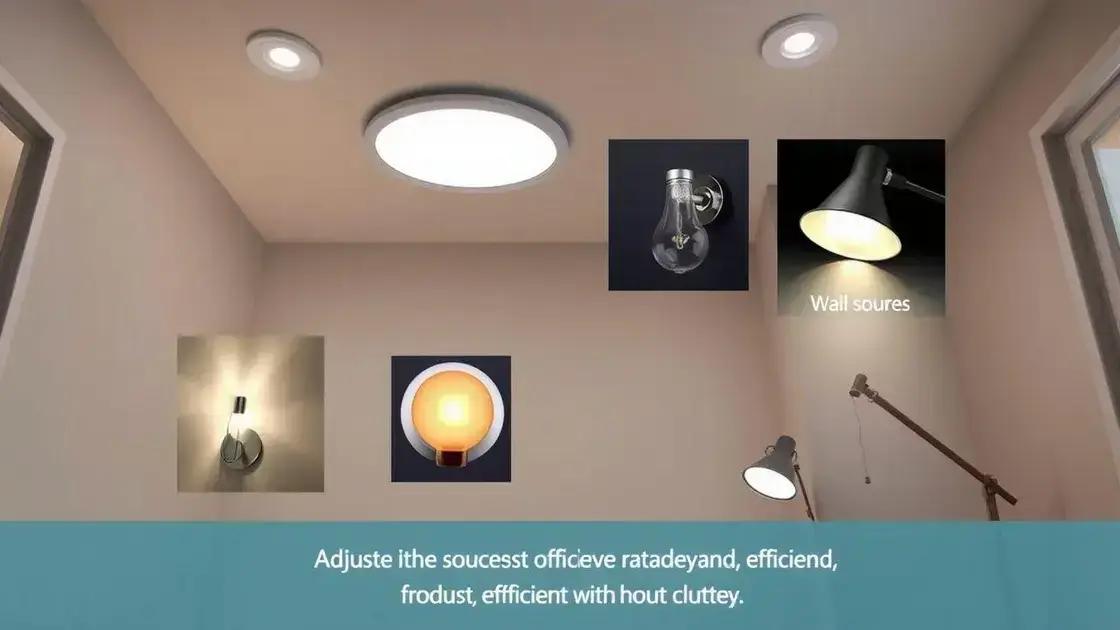 choosing the right light sources choosing the right light sources