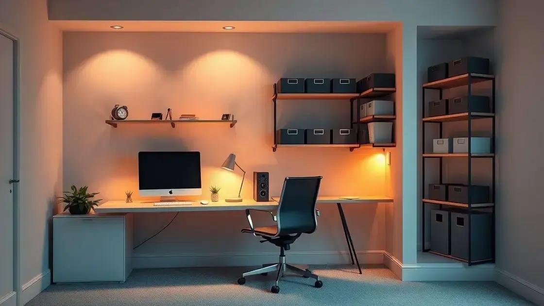 Create zones for different tasks Create zones for different tasks