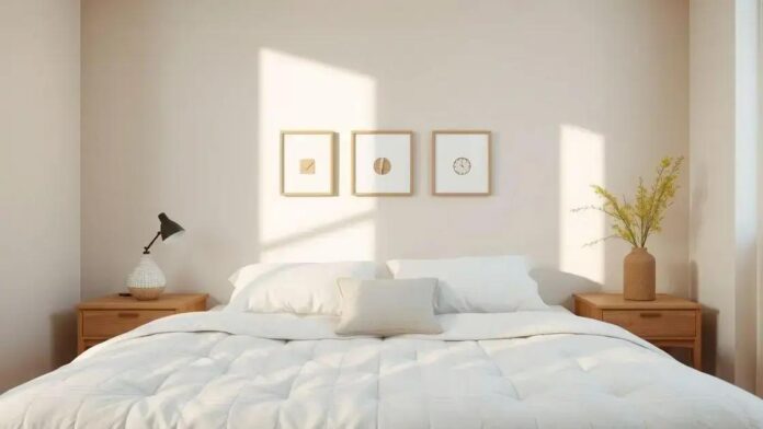 Decoração minimalista: veja como 3 objetos bastaram para mudar meu quarto