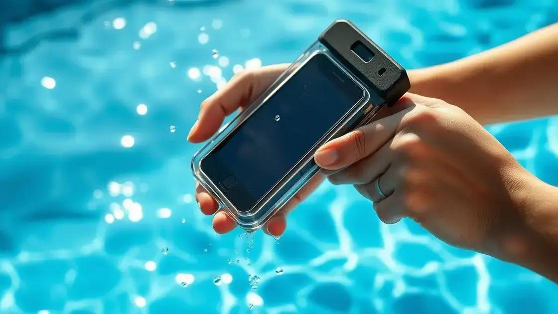 Dicas para evitar danos em celulares molhados Dicas para evitar danos em celulares molhados