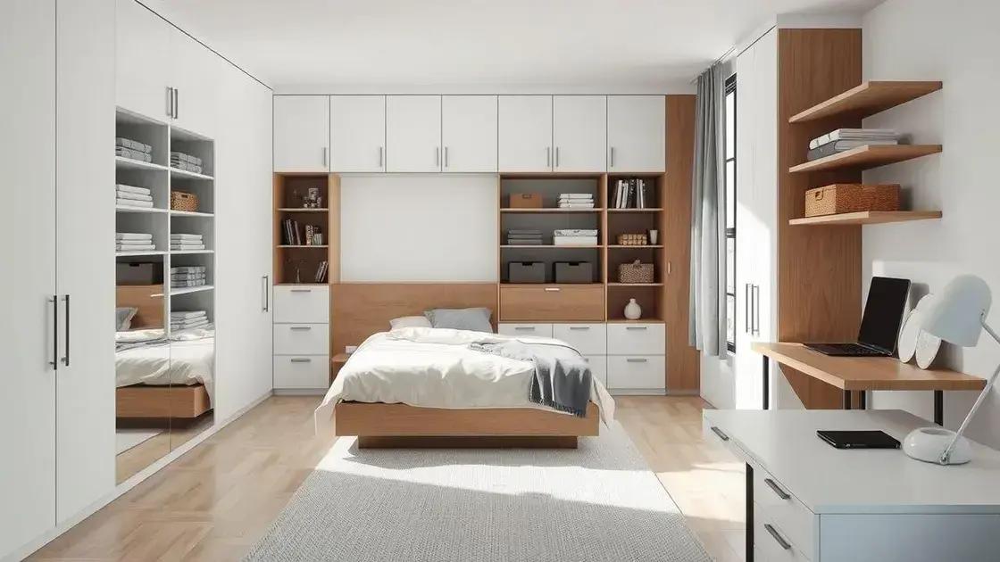 Dicas para manter o quarto organizado e funcional Dicas para manter o quarto organizado e funcional
