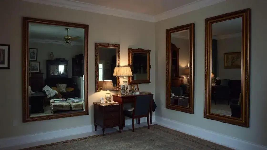 erros comuns ao usar espelhos na decoração erros comuns ao usar espelhos na decoração