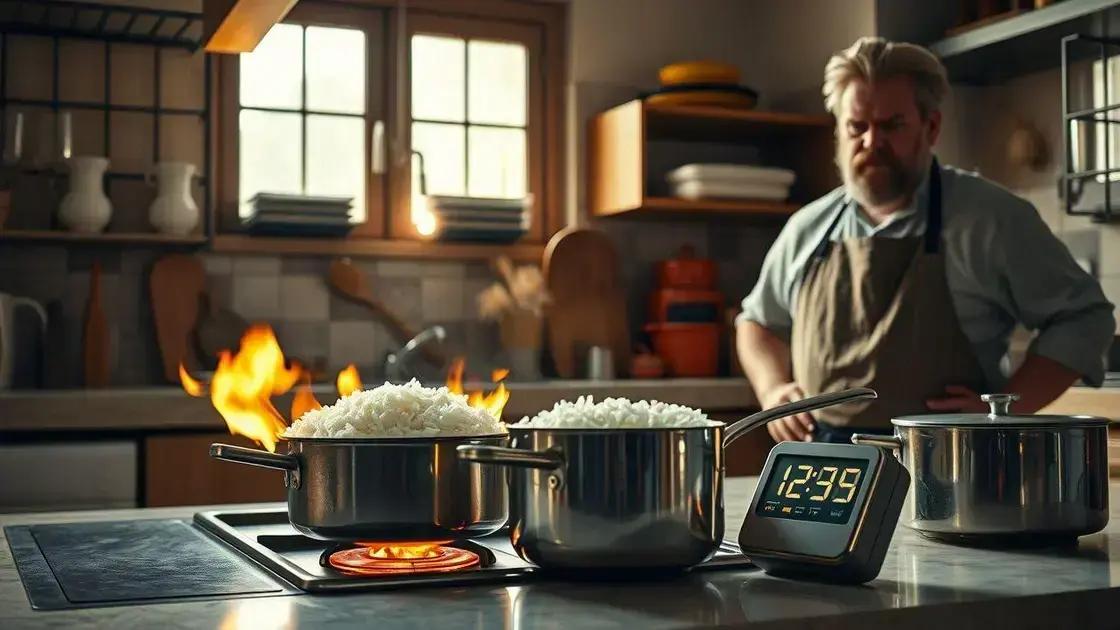 Erros frequentes ao cozinhar arroz e como corrigir Erros frequentes ao cozinhar arroz e como corrigir