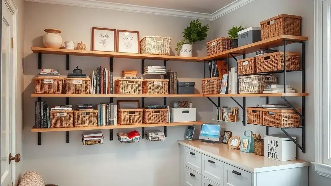 Maintaining and organizing shelves for small spaces Maintaining and organizing shelves for small spaces