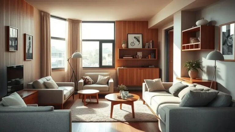 Mid-Century Modern Small Apartment Style: How to Get the Look