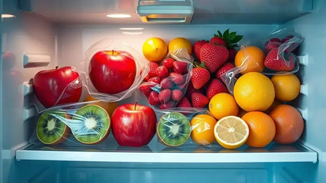 Quais frutas podem ser guardadas na geladeira Quais frutas podem ser guardadas na geladeira