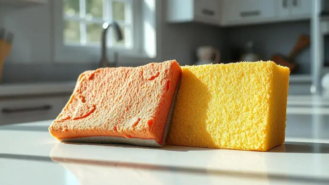 Quando substituir sua esponja mesmo com cuidados Quando substituir sua esponja mesmo com cuidados