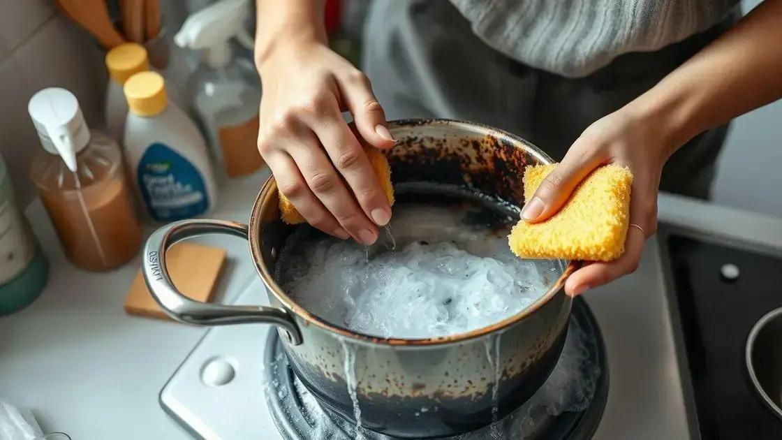Técnicas com detergente e água quente Técnicas com detergente e água quente