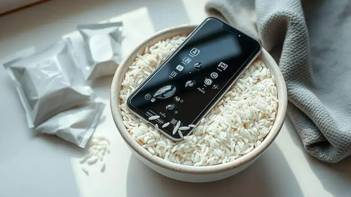 Testes práticos: o arroz funciona mesmo? Testes práticos: o arroz funciona mesmo?