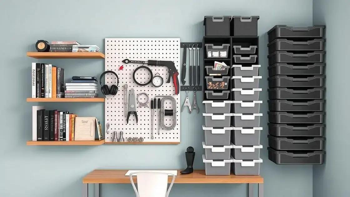 Using vertical space for storage and organization Using vertical space for storage and organization