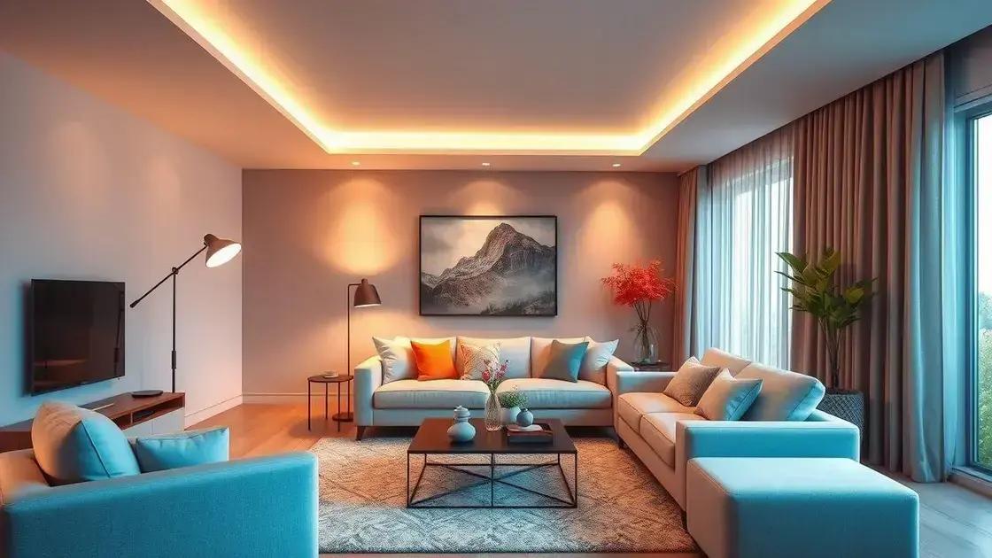 Cores e iluminação: elementos que transformam qualquer ambiente Cores e iluminação: elementos que transformam qualquer ambiente