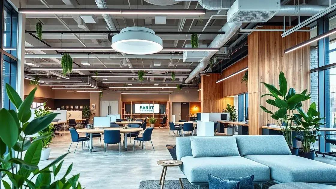Tendências atuais no design de interiores corporativo