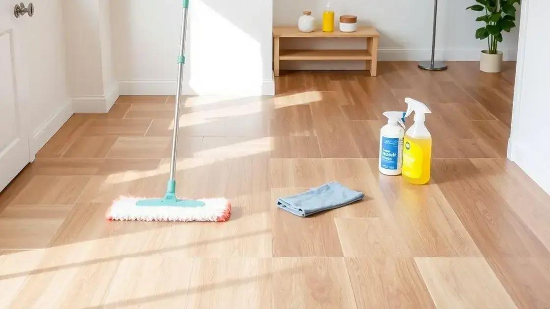 Como cuidar dos pisos com produtos adequados Como cuidar dos pisos com produtos adequados