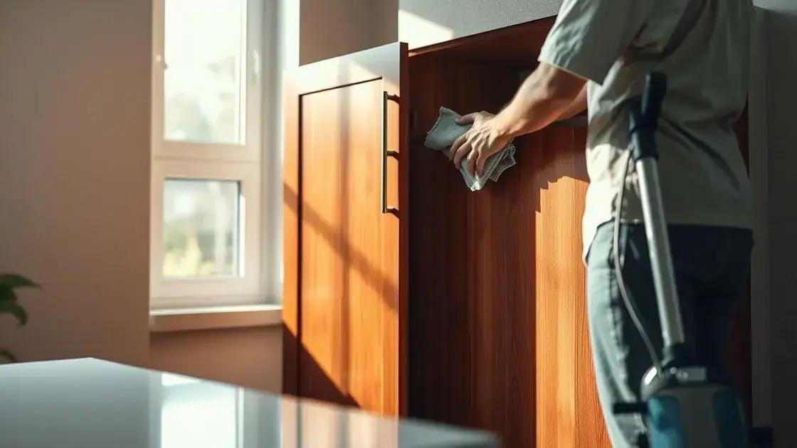 Dicas para limpar armários sem espalhar poeira pela casa Dicas para limpar armários sem espalhar poeira pela casa